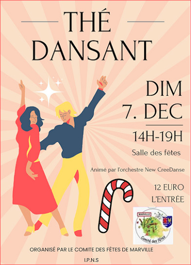 Thé dansant le 7 décembre à Marville